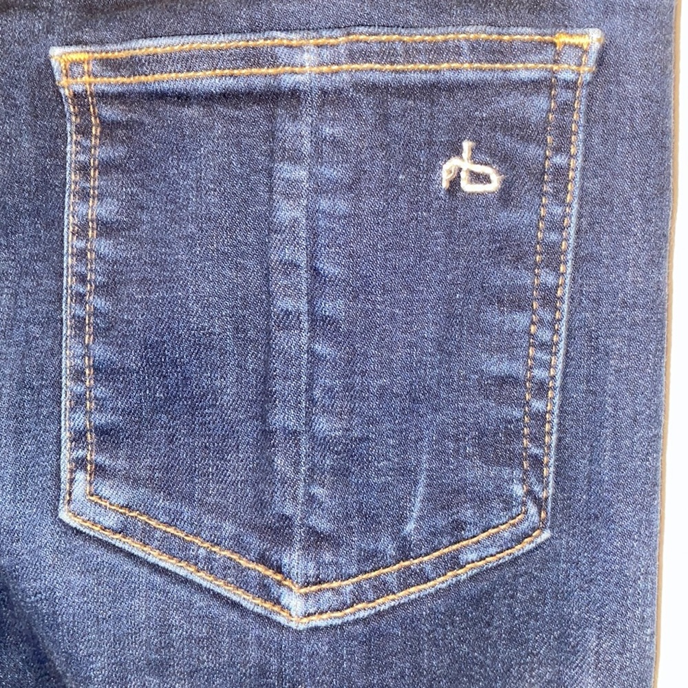 rag & bone high rise skinny jeans - Picture 6 of 10
